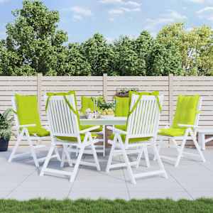 Blazine za stole 6 kosov svetlo zelena oxford tkanina