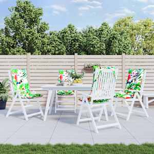 Blazine za stole 4 kosi večbarvna oxford tkanina