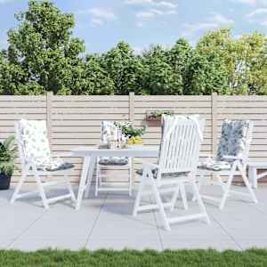 Blazine za stole 4 kosi vzorec listov oxford tkanina