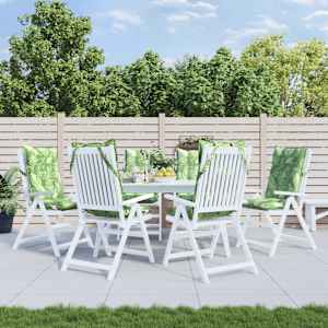 Blazine za stole 6 kosov vzorec listov oxford tkanina