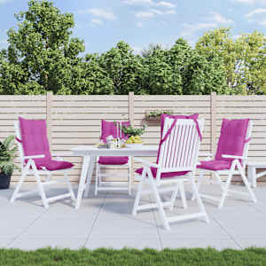 Blazine za stole 4 kosi roza oxford tkanina