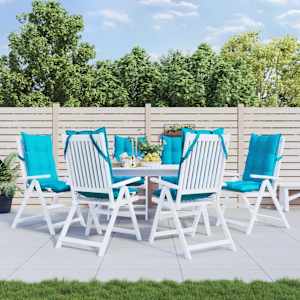 Blazine za stole 6 kosov turkizna oxford tkanina