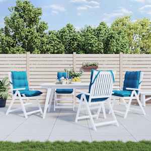 Blazina za stol 4 kosi svetlo modra oxford tkanina