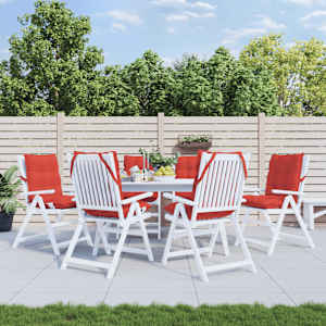 Blazina za stol 6 kosov rdeča oxford tkanina