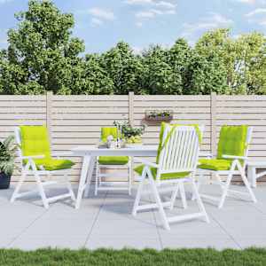 Blazina za stol 4 kosi živo zelena oxford tkanina