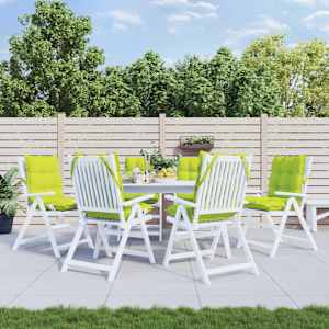 Blazina za stol 6 kosov živo zelena oxford tkanina