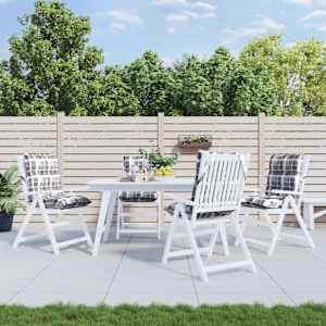 Blazina za stol 4 kosi siva karirasta oxford tkanina