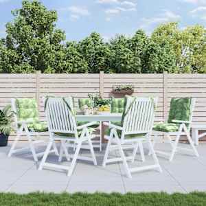 Blazine za stole 6 kosov vzorec listja oxford blago