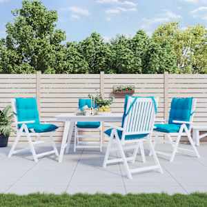 Blazine za stole 4 kosi turkizno oxford blago