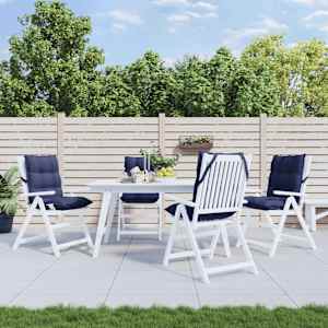 Blazina za stol 4 kosi mornarsko modra oxford tkanina