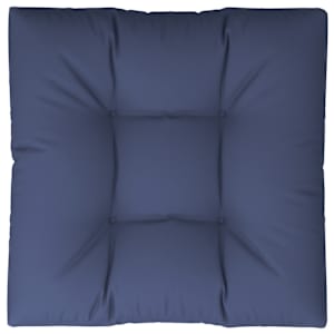 Poduška na palety námořnicky modrá 70 x 70 x 12 cm textil - obrázek 6