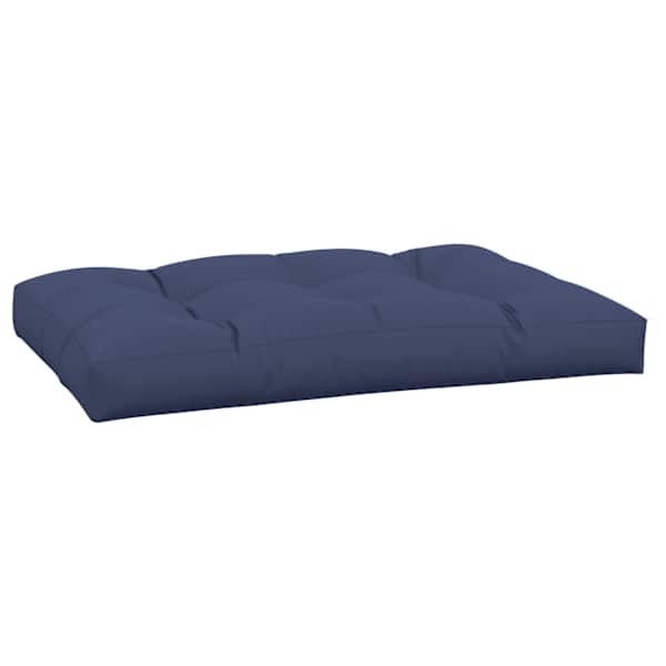 vidaXL euroaluse istmepadi, tumesinine, 120x80x12 cm, kangas