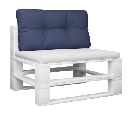 vidaXL Μαξιλάρι Παλέτας Ναυτικό Μπλε 70x40x12 εκ. Ύφασμα Oxford