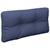 vidaXL euroaluse istmepadi, tumesinine, 120x40x12 cm, kangas