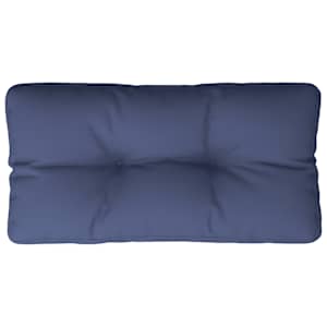 Poduška na palety námořnická modrá 120 x 40 x 12 cm textil - obrázek 6
