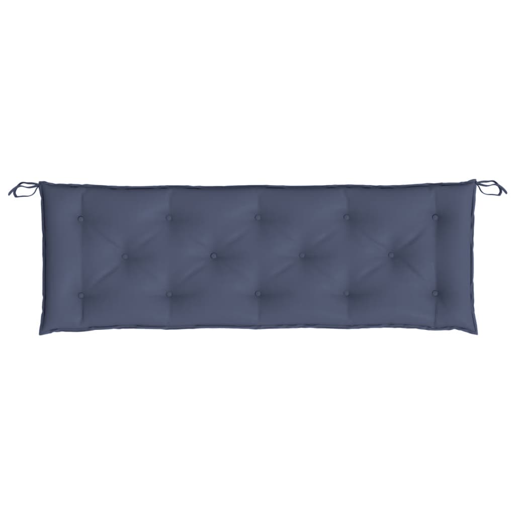 vidaXL Tuinbankkussens 2 st 150x50x7 cm oxford stof marineblauw, foto 4