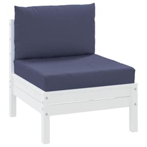 Podušky na palety 2 ks námořnicky modré textil - obrázek 3