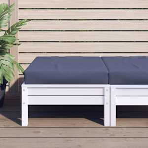 Blazina za palete mornarsko modra 60x60x9,5 cm oxford tkanina