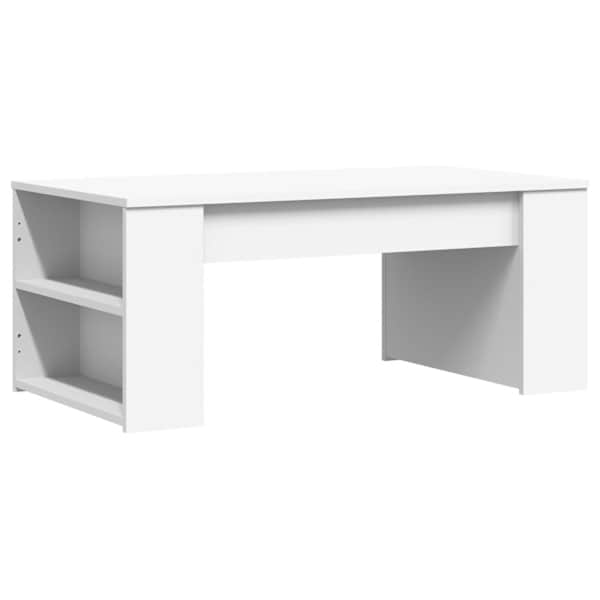 vidaXL kohvilaud, valge, 102 x 55 x 42 cm, tehispuit