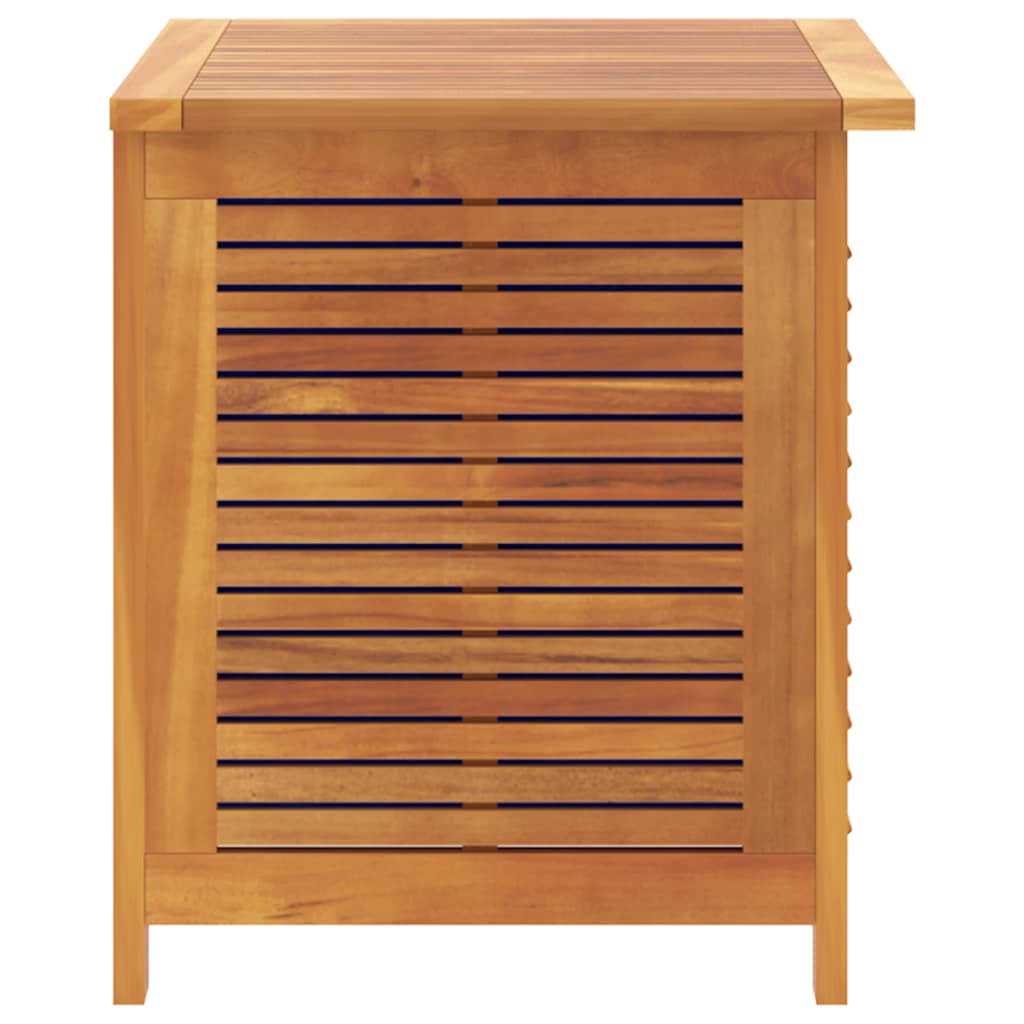 Garden Storage Box with Louver Outdoor Patio Furniture Solid Wood Acacia vidaXL - Picture 12 of 48