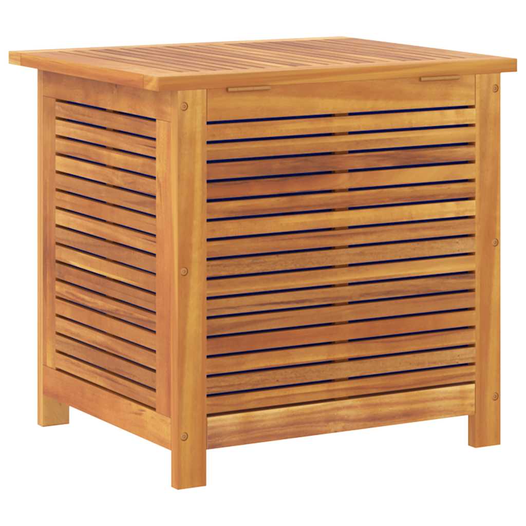 Garden Storage Box with Louver Outdoor Patio Furniture Solid Wood Acacia vidaXL - Picture 13 of 48