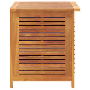 Zahradní úložný box s lamelami 60 x 50 x 56 cm masivní akácie - obrázek 8