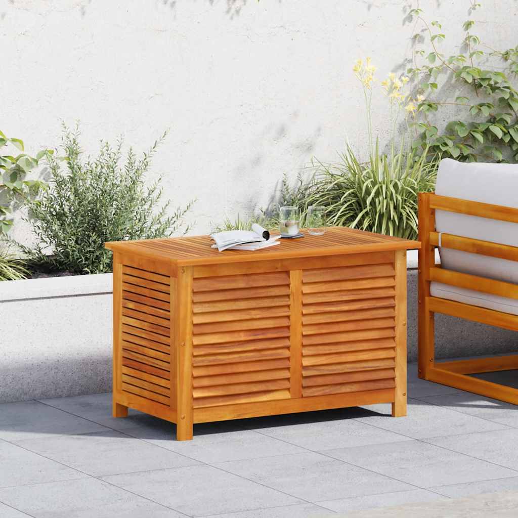 Thumbnail - vidaXL Gartenbox mit Lüftungsschlitzen 90x50x56 cm Massivholz Akazie