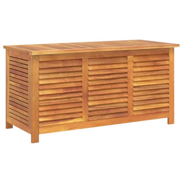vidaXL liistudega aia hoiukast, 113 x 50 x 56 cm, akaatsiapuit