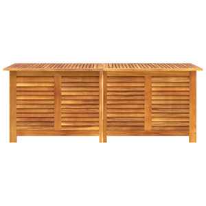 Zahradní úložný box s lamelami 150 x 50 x 56 cm masivní akácie - obrázek 7