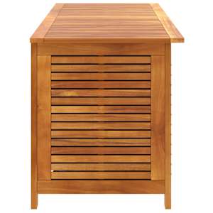 Zahradní úložný box s lamelami 150 x 50 x 56 cm masivní akácie - obrázek 8