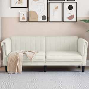 Kavč dvosed krem žamet