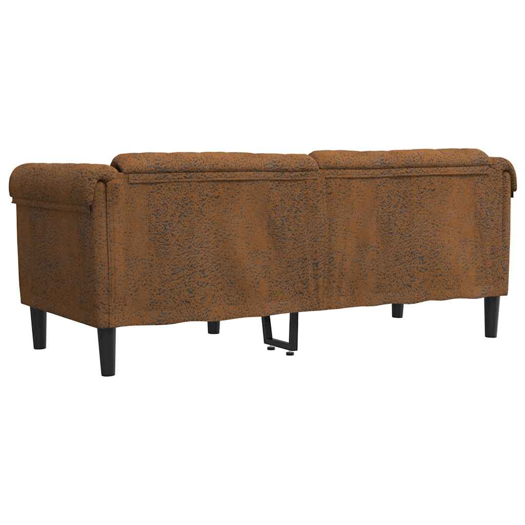 Sofa Chair Upholstered Armchair Seating Living Room Faux Suede Leather vidaXL - Picture 39 of 132