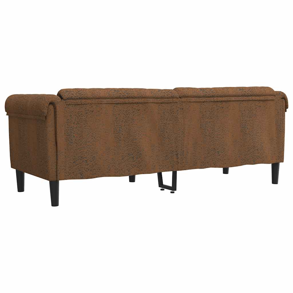 Sofa Chair Upholstered Armchair Seating Living Room Faux Suede Leather vidaXL - Picture 44 of 132
