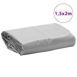 Plachta šedá 1,5 x 2 m 650 g/m² - obrázek 8