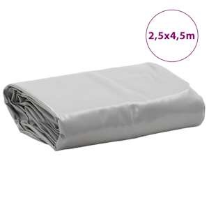Plachta šedá 2,5 x 4,5 m 650 g/m² - obrázek 8