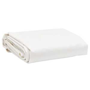 vidaXL present, valge, 1 x 2,5 m, 650 g/m&sup2;