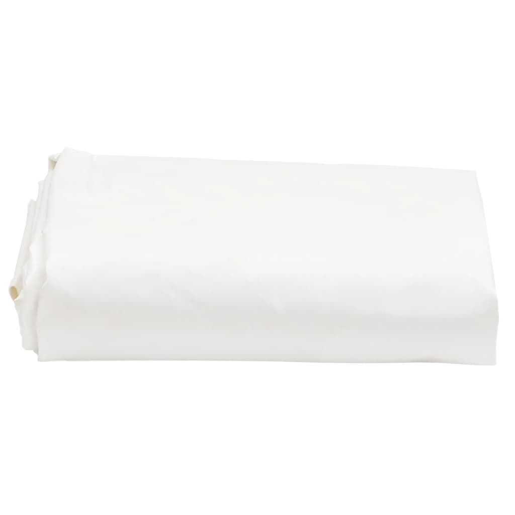 vidaXL fehér ponyva 1 x 2,5 m 650 g/m²