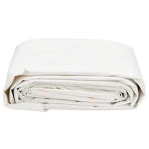 Plachta 650g / m² Bílá 1 x 2,5 m Plátno s PVC povrchovou úpravou - obrázek 3