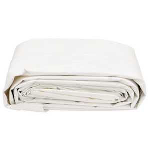Plachta bílá 1,5 x 2,5 m 650 g/m² - obrázek 3