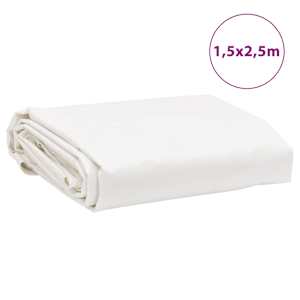 Plachta bílá 1,5 x 2,5 m 650 g/m² - obrázek 8