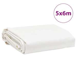 Plachta bílá 5 x 6 m 650 g/m² - obrázek 8