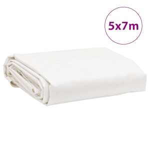 Plachta bílá 5 x 7 m 650 g/m² - obrázek 8