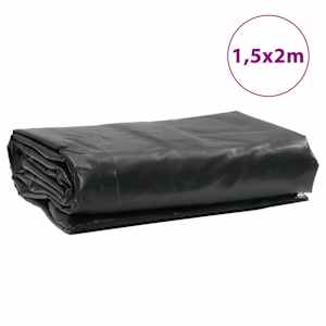 Plachta černá 1,5 x 2 m 650 g/m² - obrázek 9