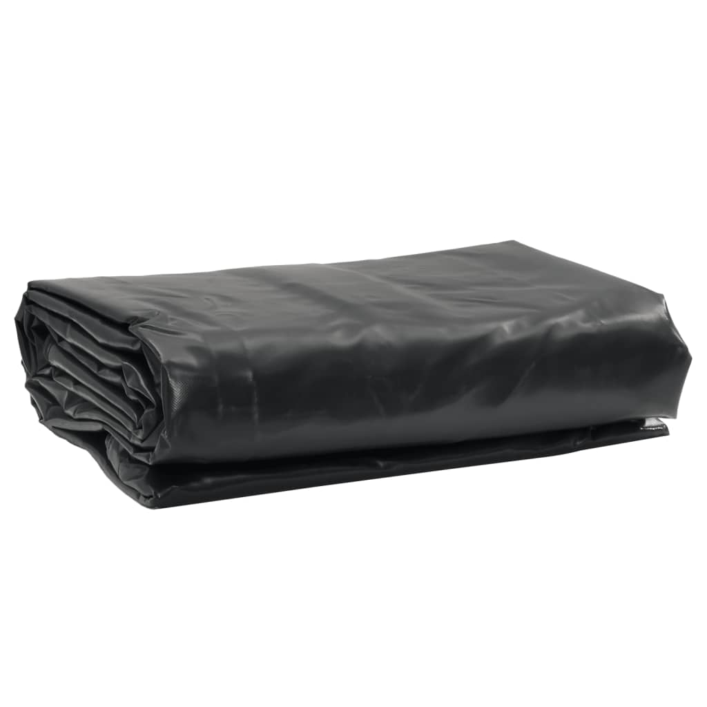 vidaXL Prelată, negru, 1,5x2,5 m, 600 g/m²