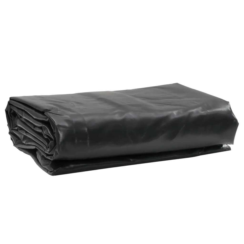 vidaXL Prelată, negru, 2,5x4,5 m, 650 g/m²