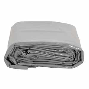 Plachta 650g / m² Šedá 2 x 3 m Plátno s PVC povrchovou úpravou - obrázek 3