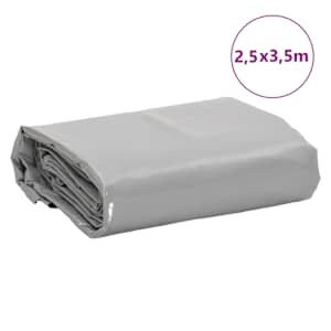 Plachta šedá 2,5 x 3,5 m 650 g/m² - obrázek 9