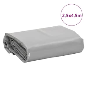 Plachta šedá 2,5 x 4,5 m 650 g/m² - obrázek 9