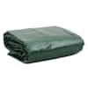vidaXL Tarpaulin 650g / m&sup2; Roheline 4 x 4 m L&otilde;uend PVC kattega