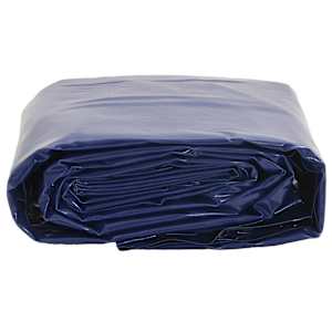 Plachta 650g / m² Modrá 3 x 3 m Plátno s PVC povrchovou úpravou - obrázek 3